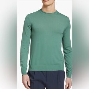 Theory Men’s Regal 100% Wool Lightweight Soft Crewneck Pullover Sweater XXL